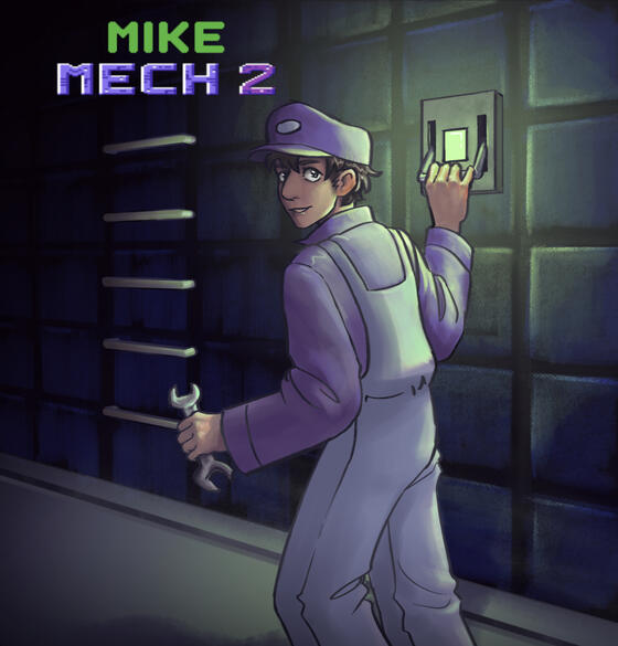 &quot;Mike Mech 2&quot; box art front